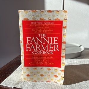Fannie Farmer cook book with nearly 2000 recipes!